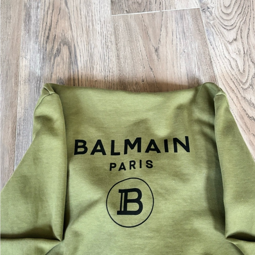 Balmain Paris Zip Up Sweater - Picture 2 of 6
